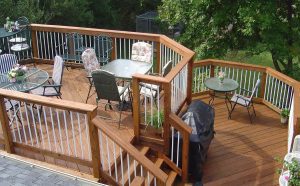 stained-wood-deck